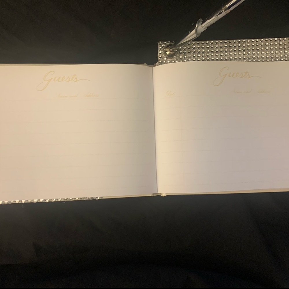 Guest Sign-In Book & Pen Set - Picture 6 of 6